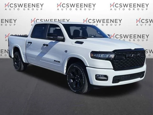 New 2026 Bright White Clear-Coat Exterior Paint RAM Big Horn/Lone Star image 7