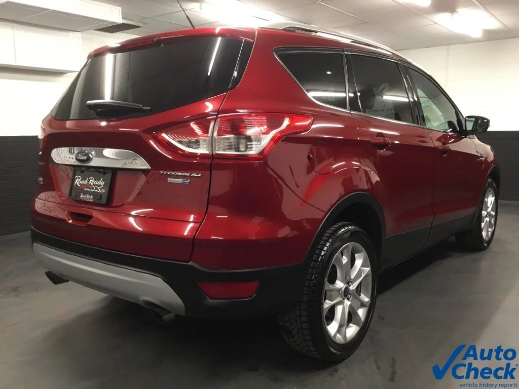Used 2014 Red Ford Titanium image 10