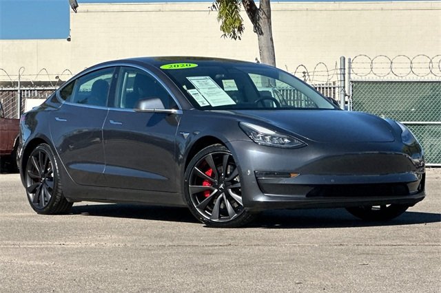 Used 2020 Tesla Model 3 Base with VIN 5YJ3E1ECXLF669258 for sale in Ventura, CA