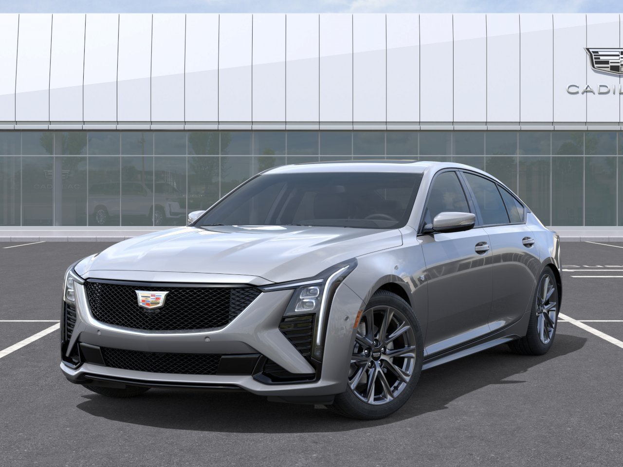 New 2026 Argent Silver Metallic Cadillac Sport image 6