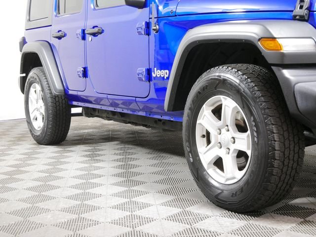 Certified 2020 Jeep Wrangler Unlimited Sport S with VIN 1C4HJXDG1LW323006 for sale in Apple Valley, Minnesota