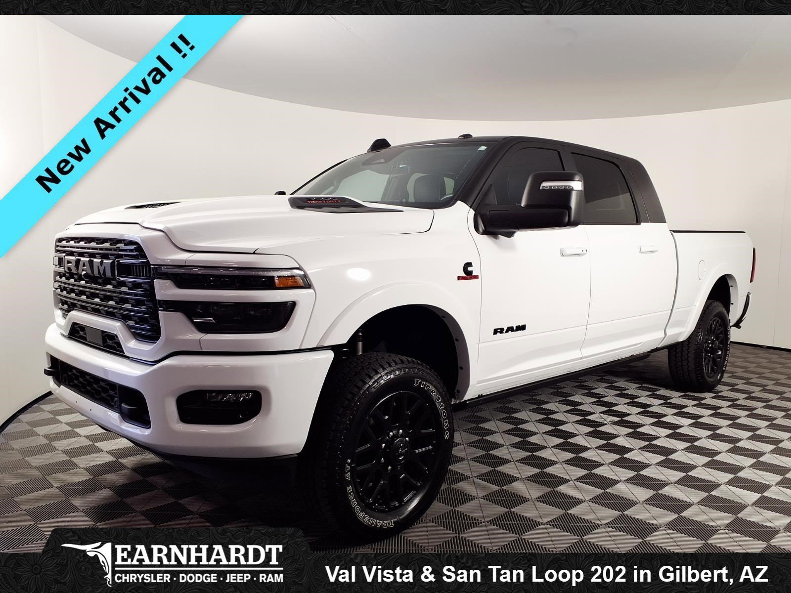 Used 2025 Bright White Clearcoat Ram Limited image 1