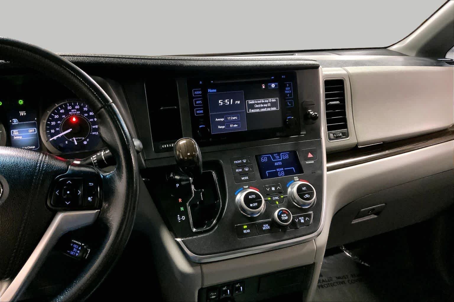 Used 2017 Midnight Black Metallic Toyota XLE image 7