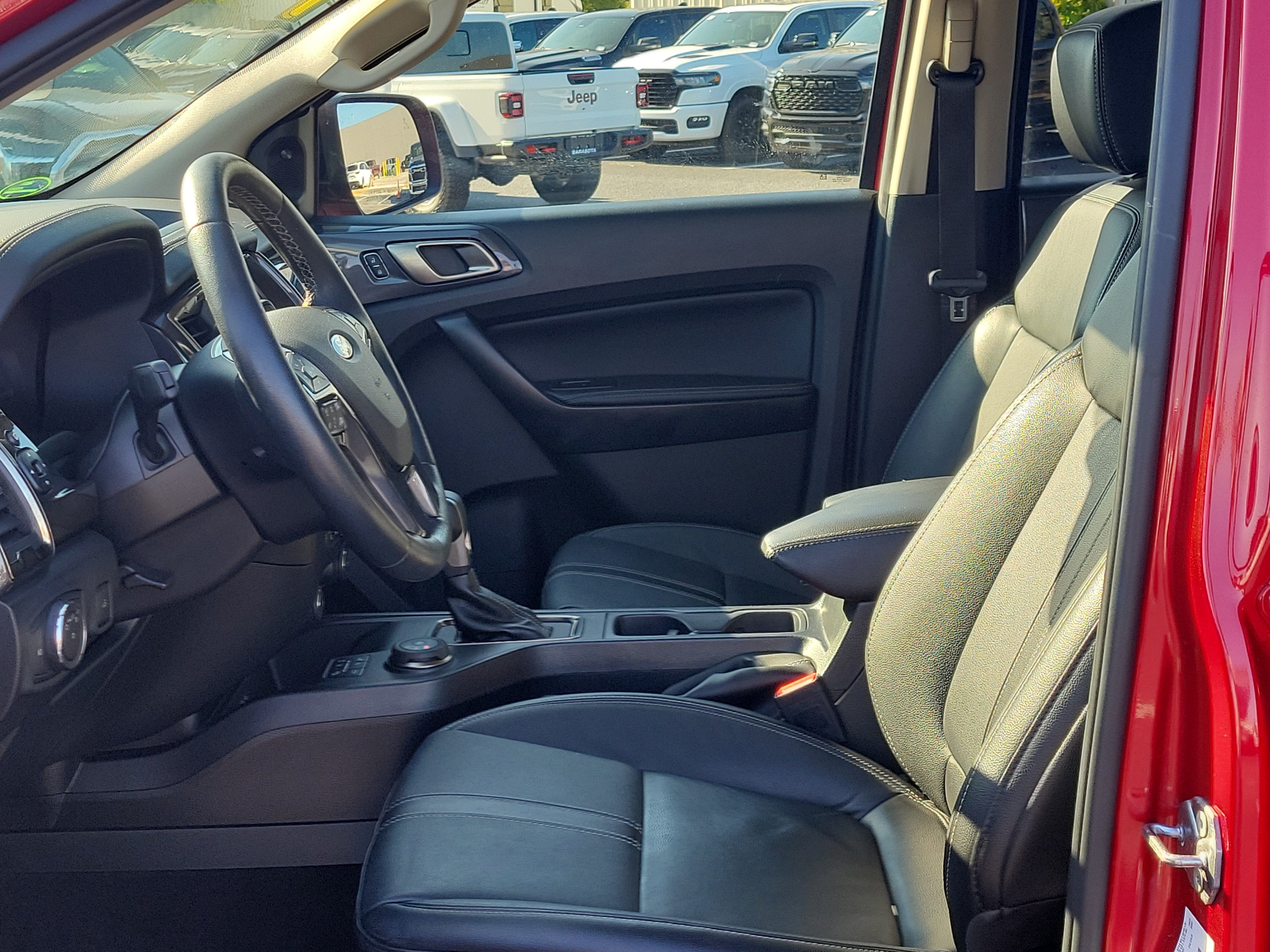 Used 2021 Red Metallic Ford Lariat image 20