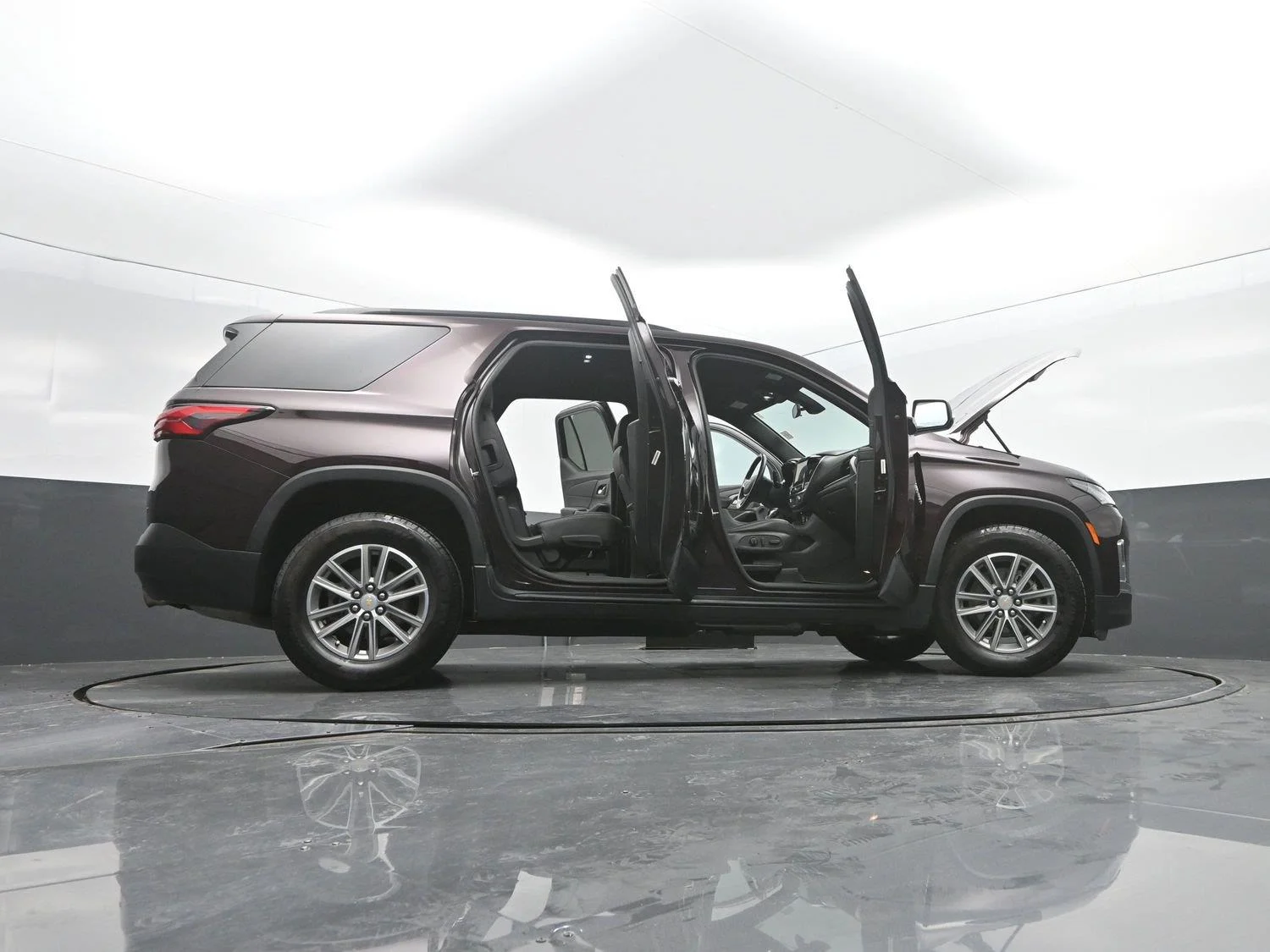 Used 2022 Black Cherry Metallic Chevrolet LT Leather image 54