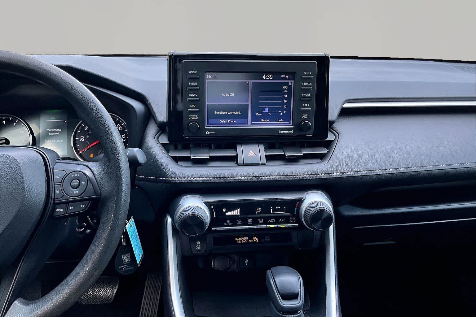 Used 2022 Midnight Black Metallic Toyota LE image 7