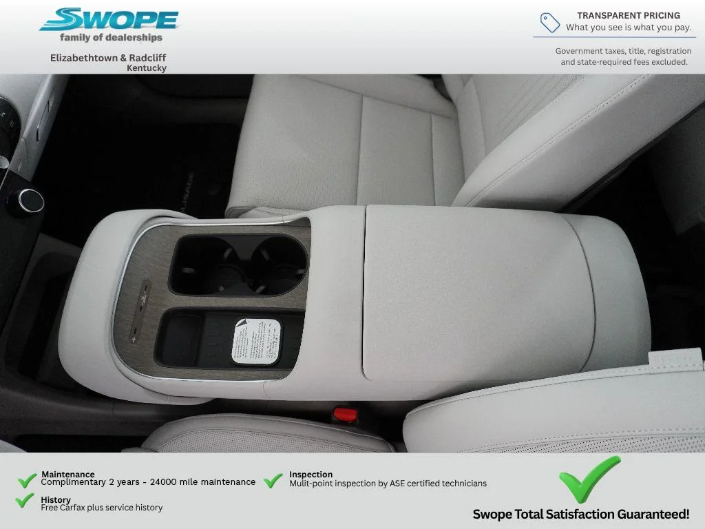 New 2026 Abyss Black Pearl Hyundai SEL 7P image 24