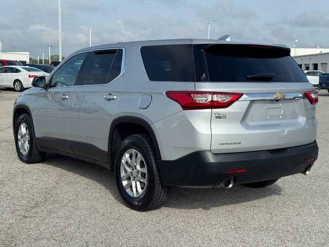 Used 2020 SILVER ICE METALLIC Chevrolet LS image 3