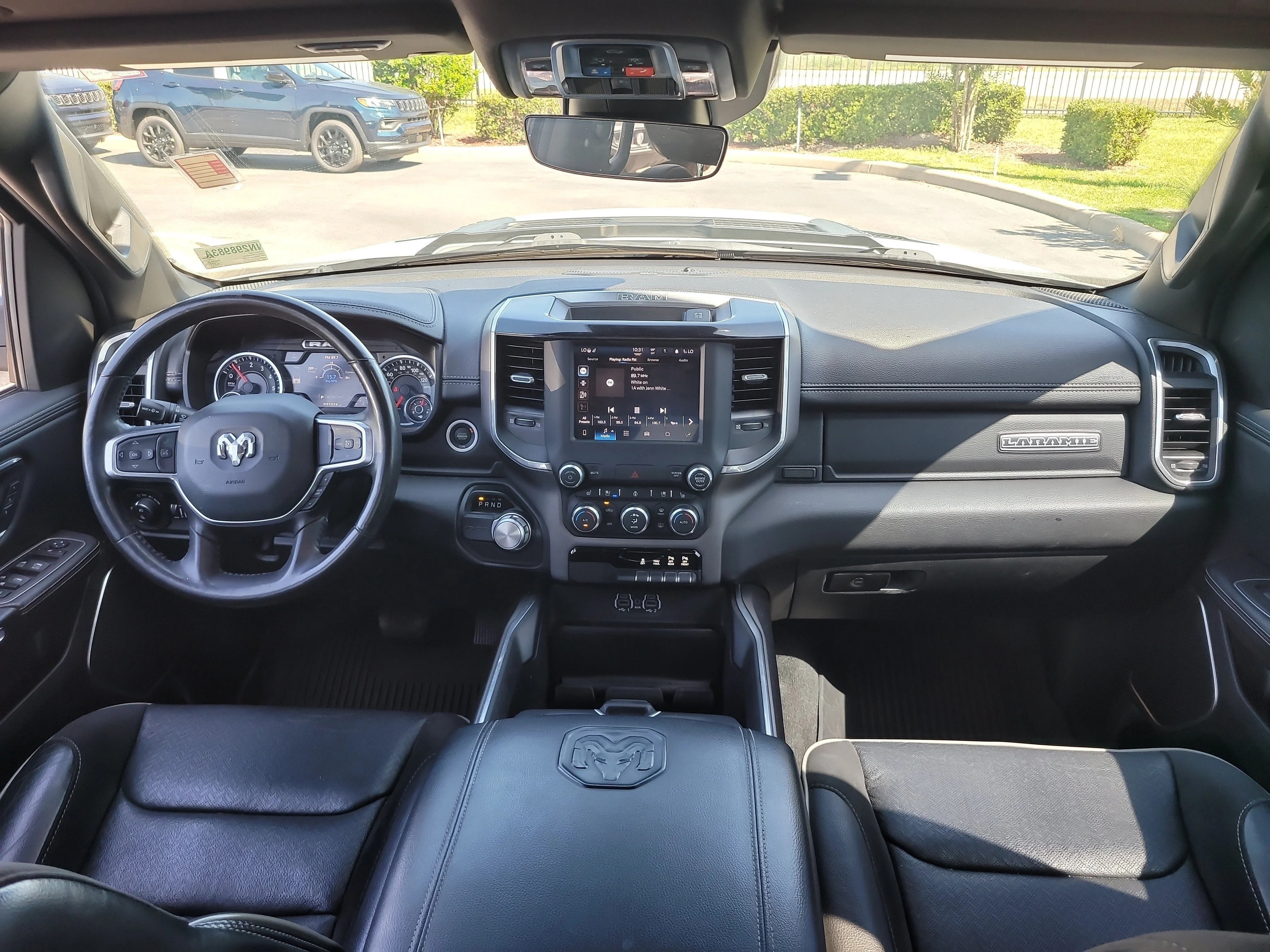 Used 2022 Bright White Clearcoat Ram Laramie image 15
