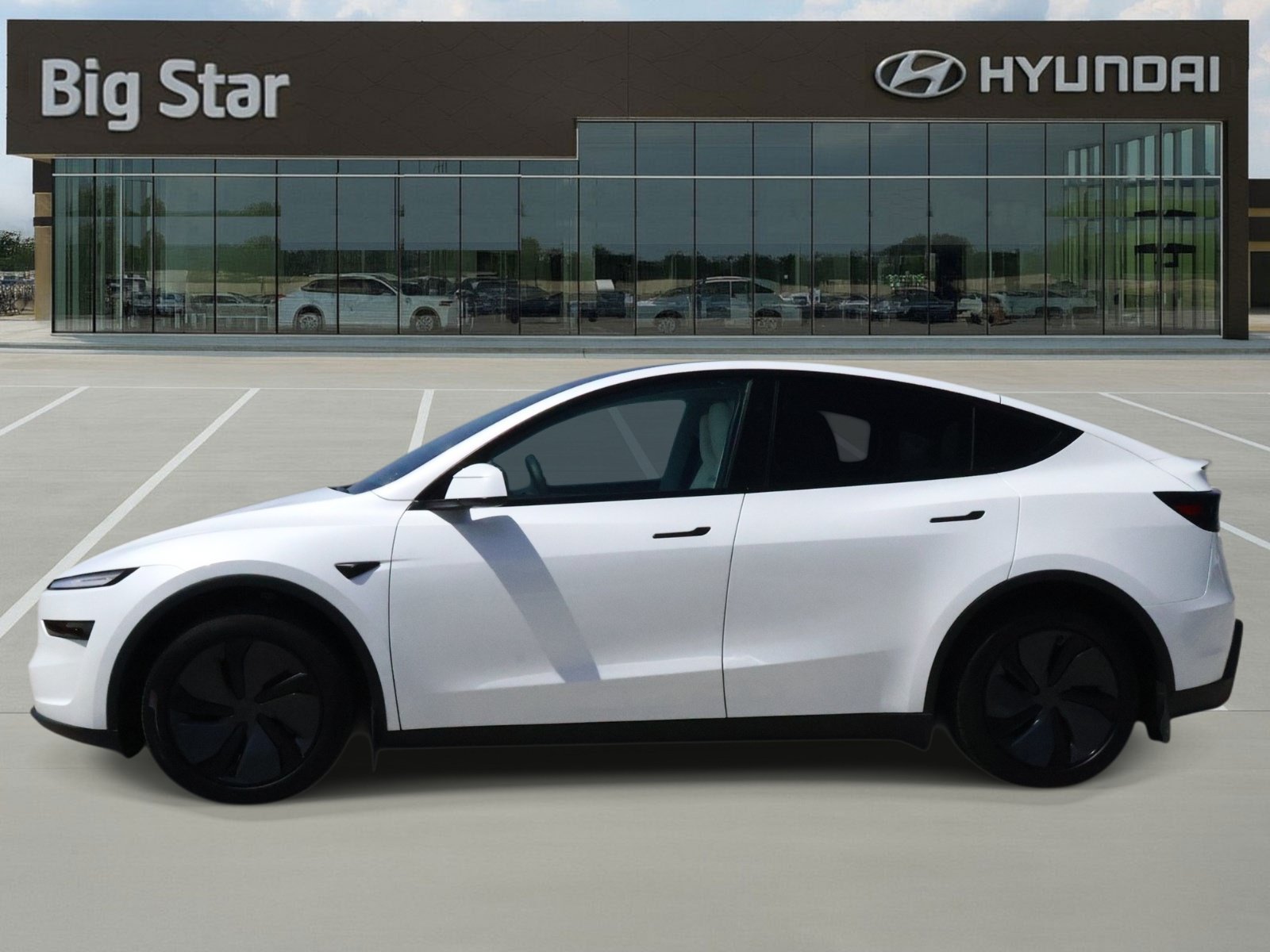 Used 2026 Tesla Model Y Long Range with VIN 7SAYGDEEXTA449055 for sale in Friendswood, TX