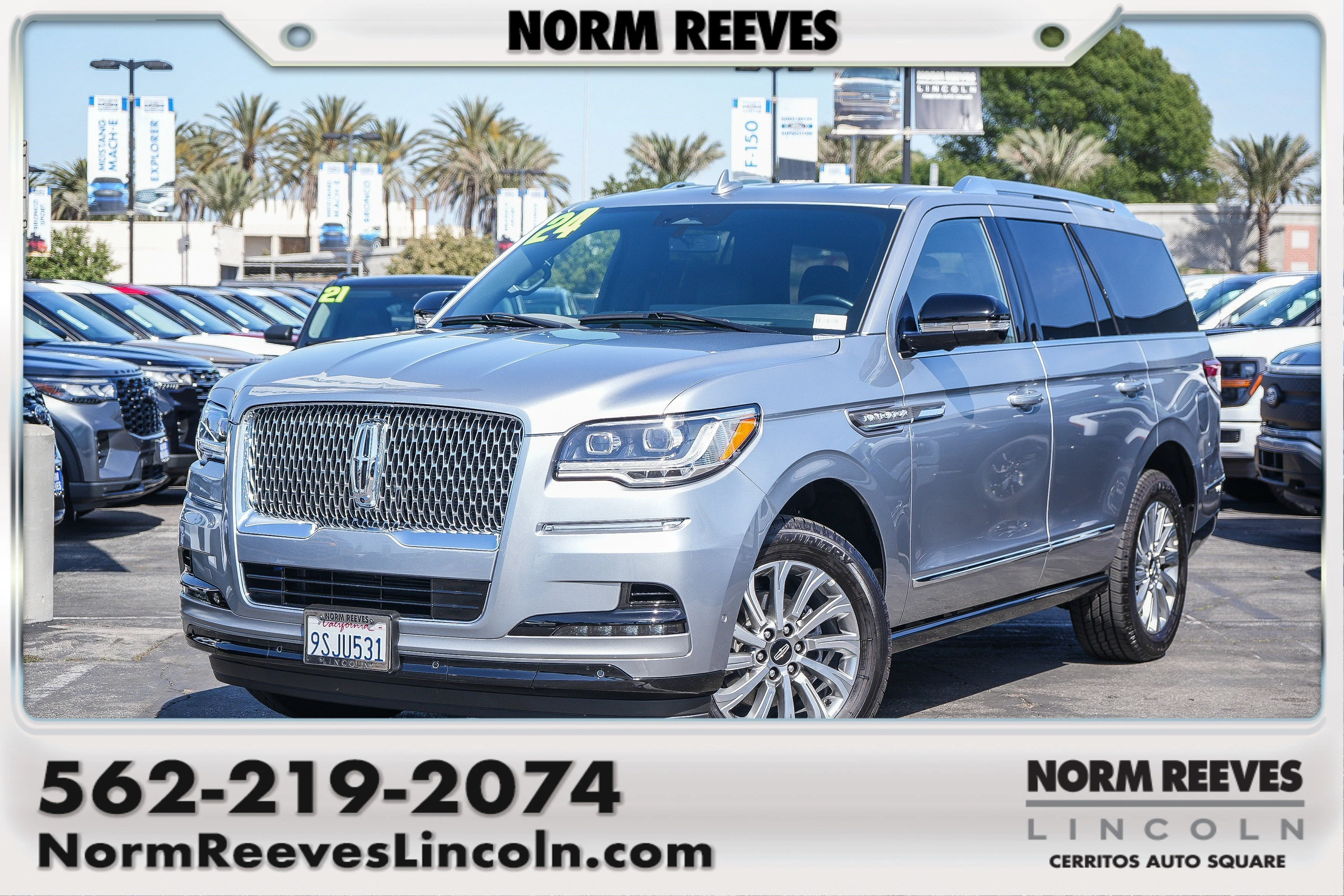 Certified Used 2024 Radiance Metallic Lincoln Premiere image 1