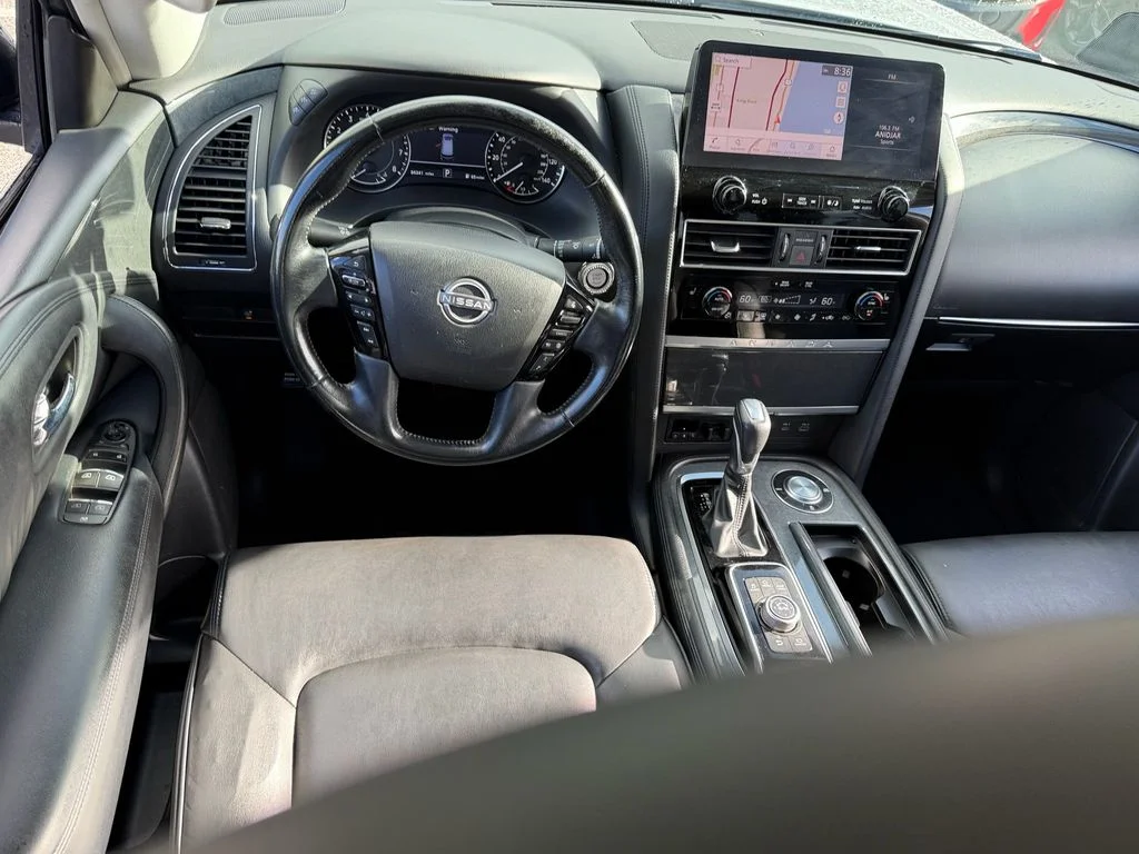 Used 2021 Brilliant Silver Metallic Nissan SV image 12