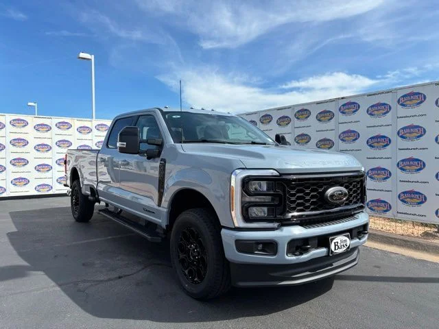 New 2026 Glacier Gray Metallic TriCoat Ford Lariat image 2