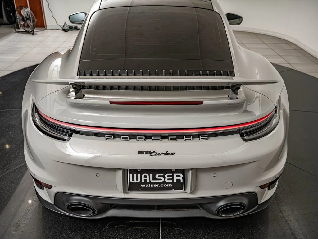 Certified Used 2023 Chalk Porsche Turbo image 24