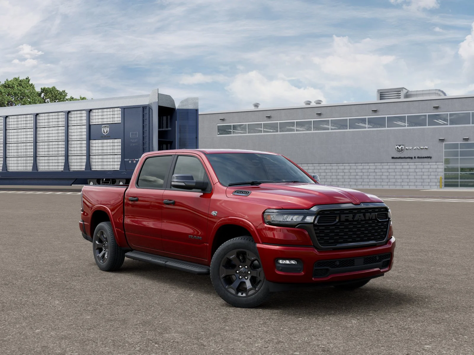 New 2026 Molten Red Pearlcoat RAM Big Horn image 4