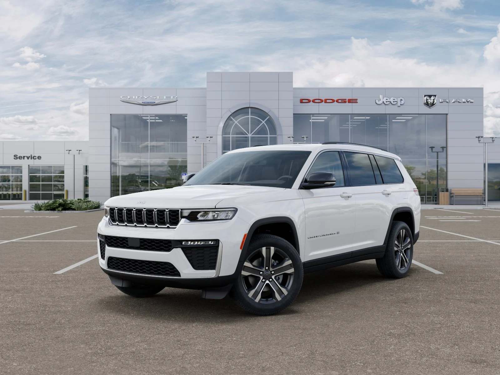 New 2027 Bright White Clear-Coat Paint Jeep Limited image 27