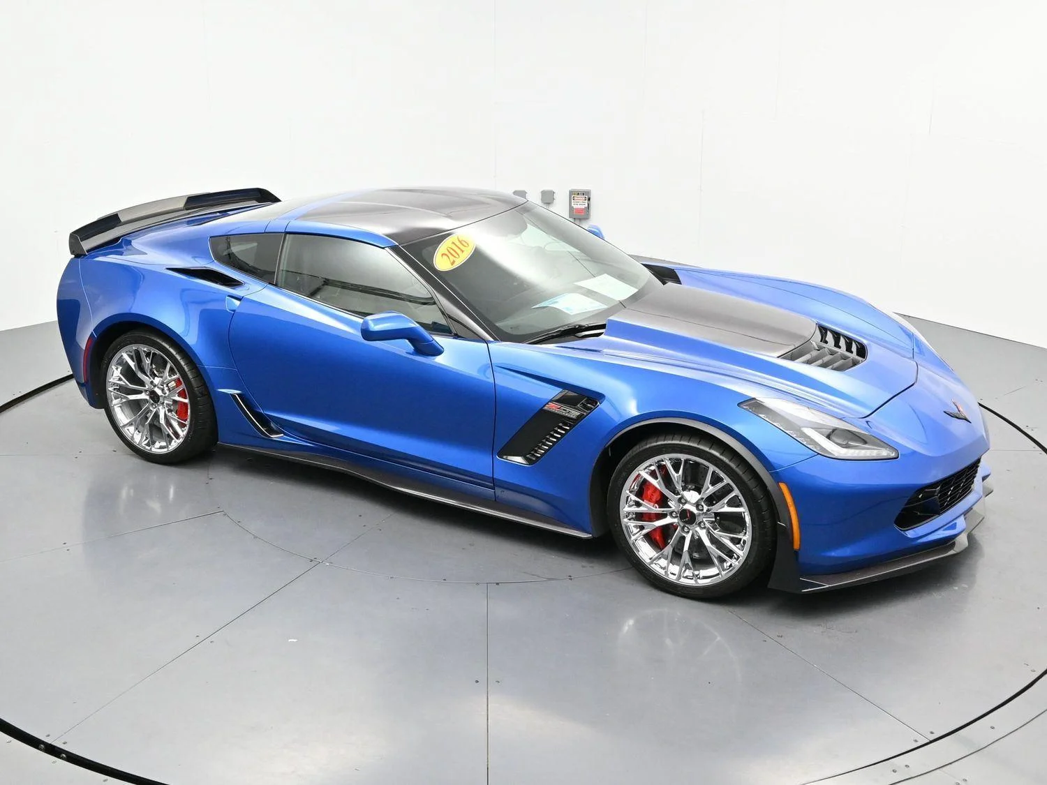 Used 2016 LAGUNA BLUE METALLIC TINTCOAT Chevrolet Z06 3LZ image 42