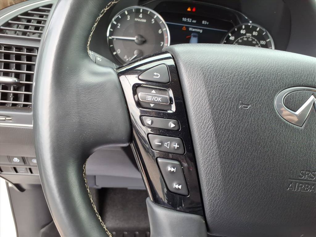 Used 2022 Moonstone White INFINITI PREMIUM SELECT image 16