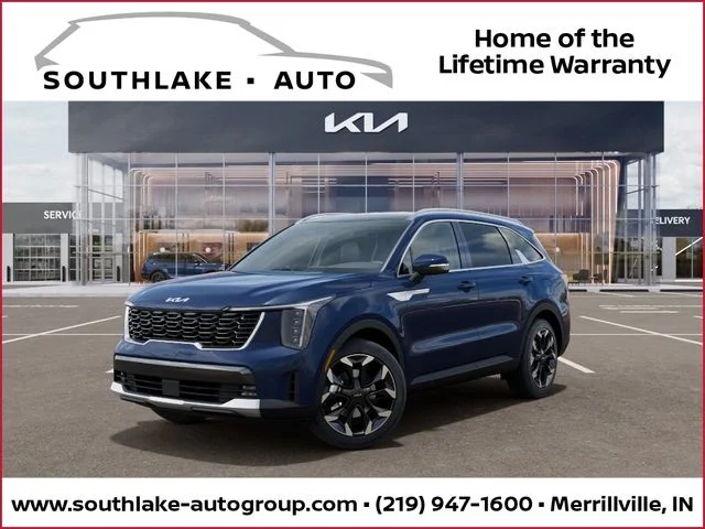 New 2026 Midnight Lake Blue Kia EX image 1
