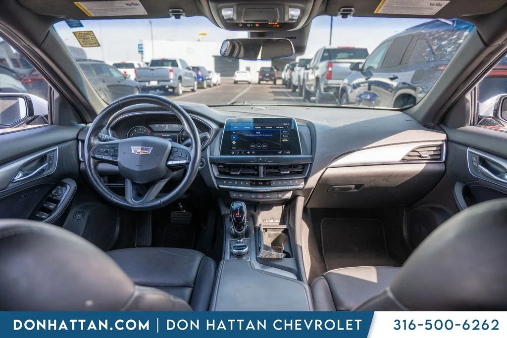 Used 2023 White Cadillac Premium Luxury image 3
