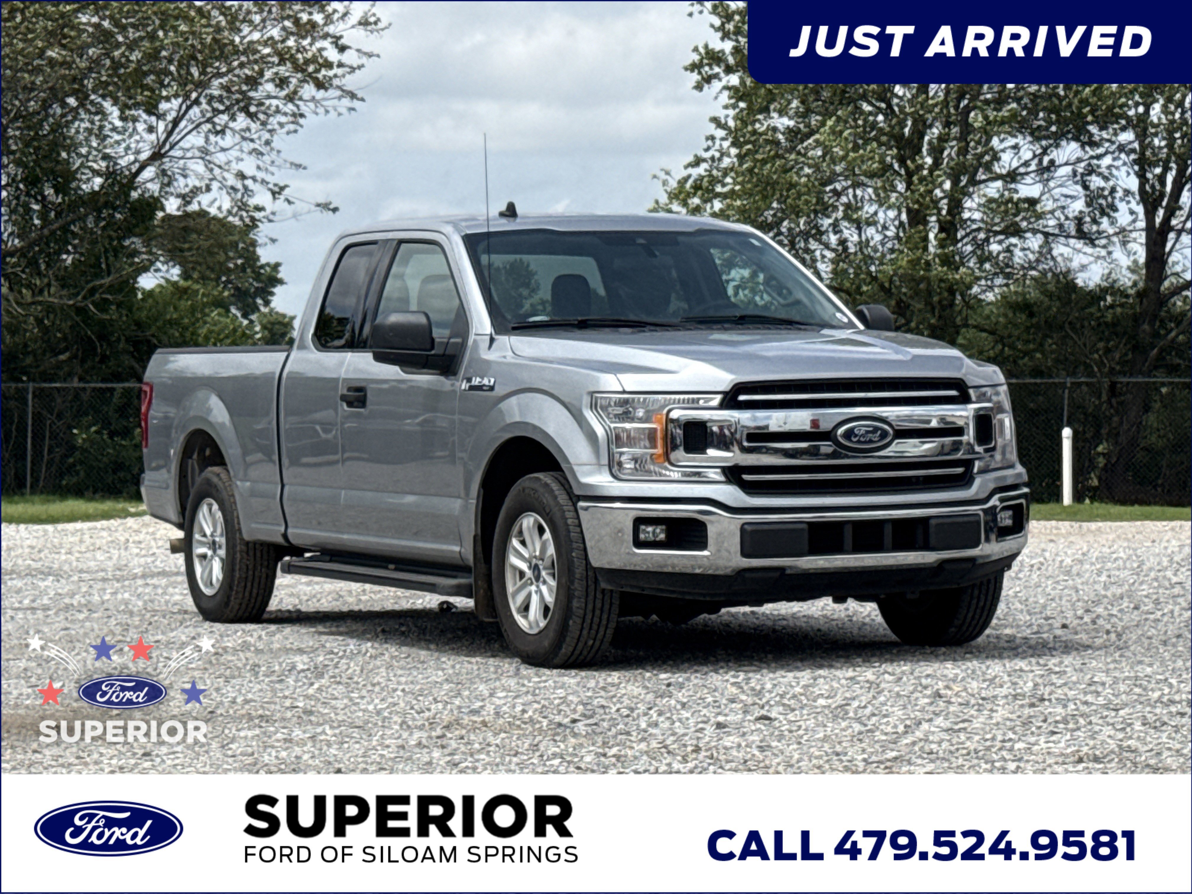 Used 2020 Silver Ford XLT image 1
