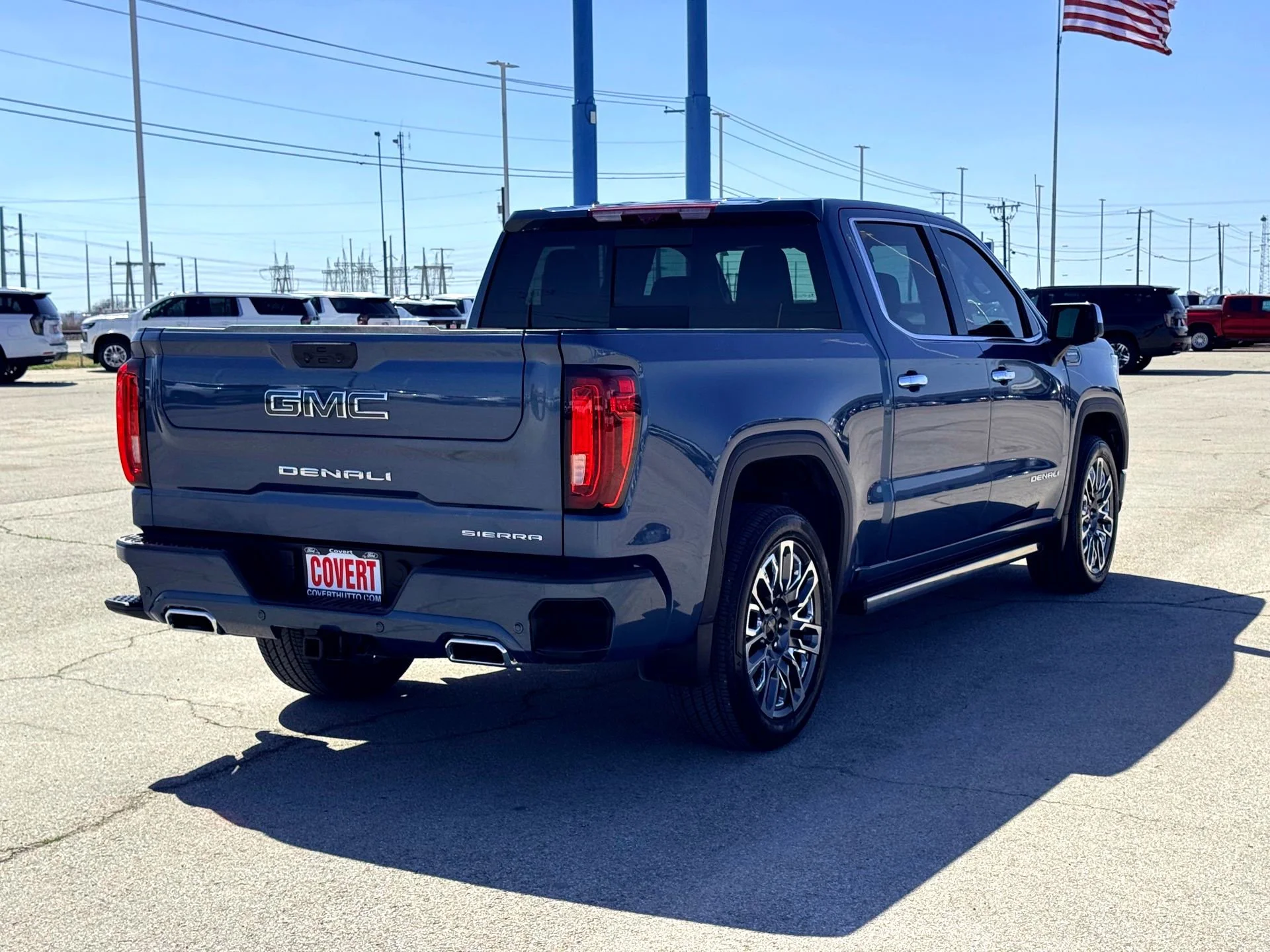 Used 2025 Downpour Metallic GMC Denali Ultimate image 8