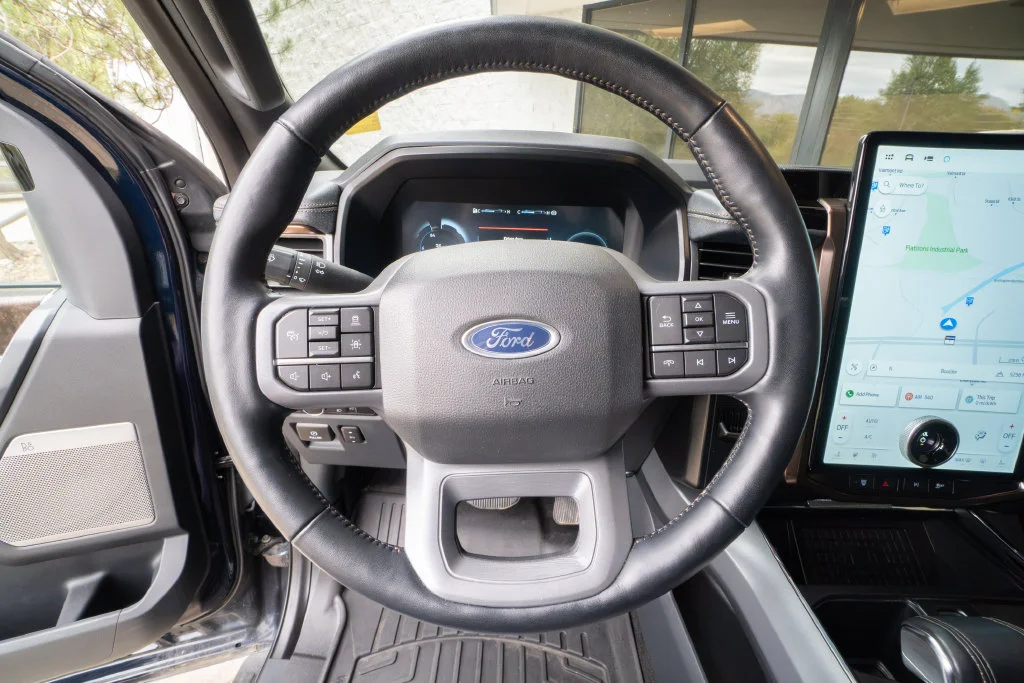 Used 2023 Blue Ford Lariat image 12
