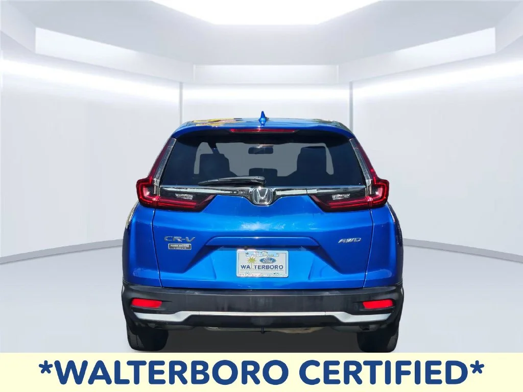 Used 2021 Aegean Blue Metallic Honda EX image 23