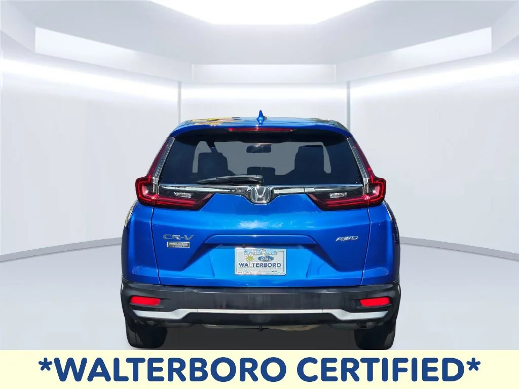 Certified Used 2021 Blue Honda EX image 23