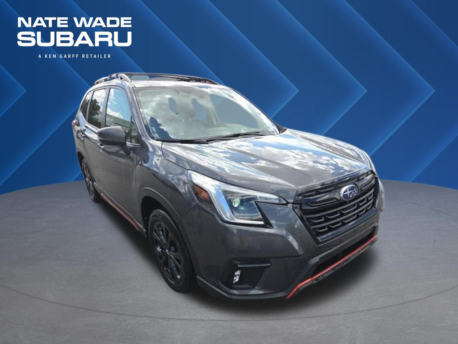 Used 2023 Magnetite Gray Metallic Subaru Sport image 1