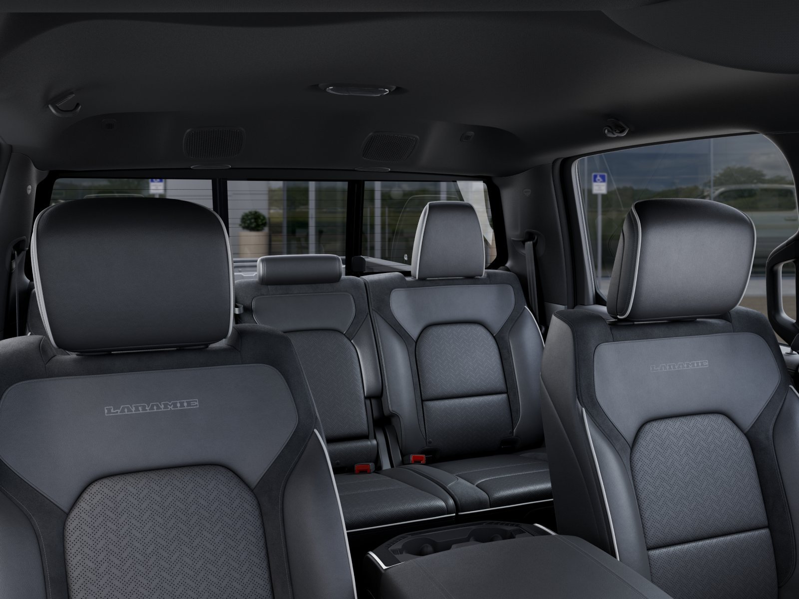 New 2026 Ivory White Tri-Coat Pearl-Coat Exterior Paint RAM Laramie image 52