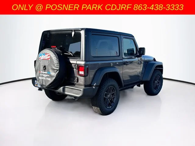 New 2026 Granite Crystal Metallic Clearcoat Jeep Sport S image 5