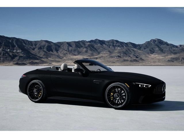 New 2026 MANUFAKTUR Night Black Magno Mercedes-Benz AMG® SL 55 Roadster image 14