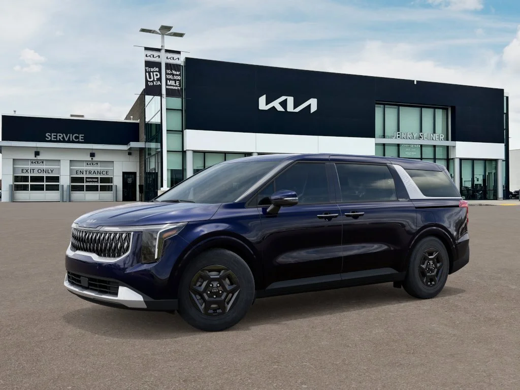 New 2026 Deep Chroma Blue Kia LX image 3