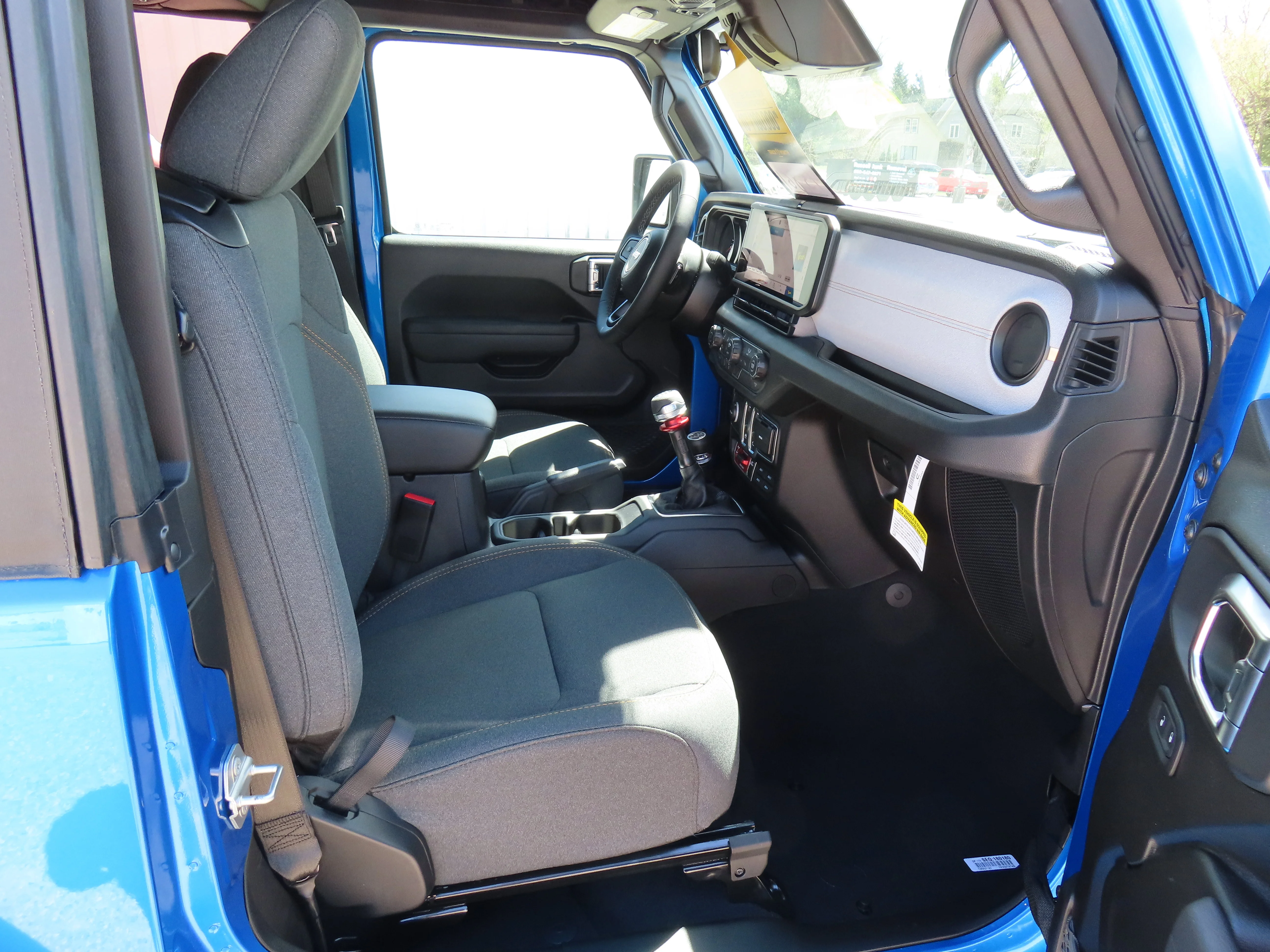 New 2026 Hydro Blue Pearl-Coat Exterior Paint Jeep Willys image 7