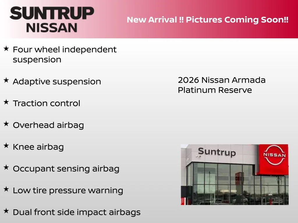 New 2026 White Nissan Platinum Reserve image 4