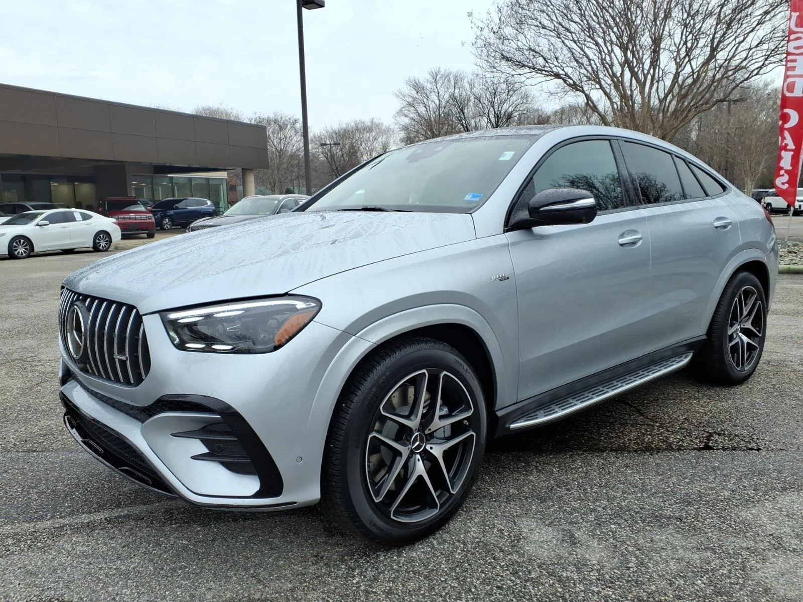 New 2026 Cirrus Silver Metallic Mercedes-Benz AMG® GLE 53 4MATIC+ Coupe image 1