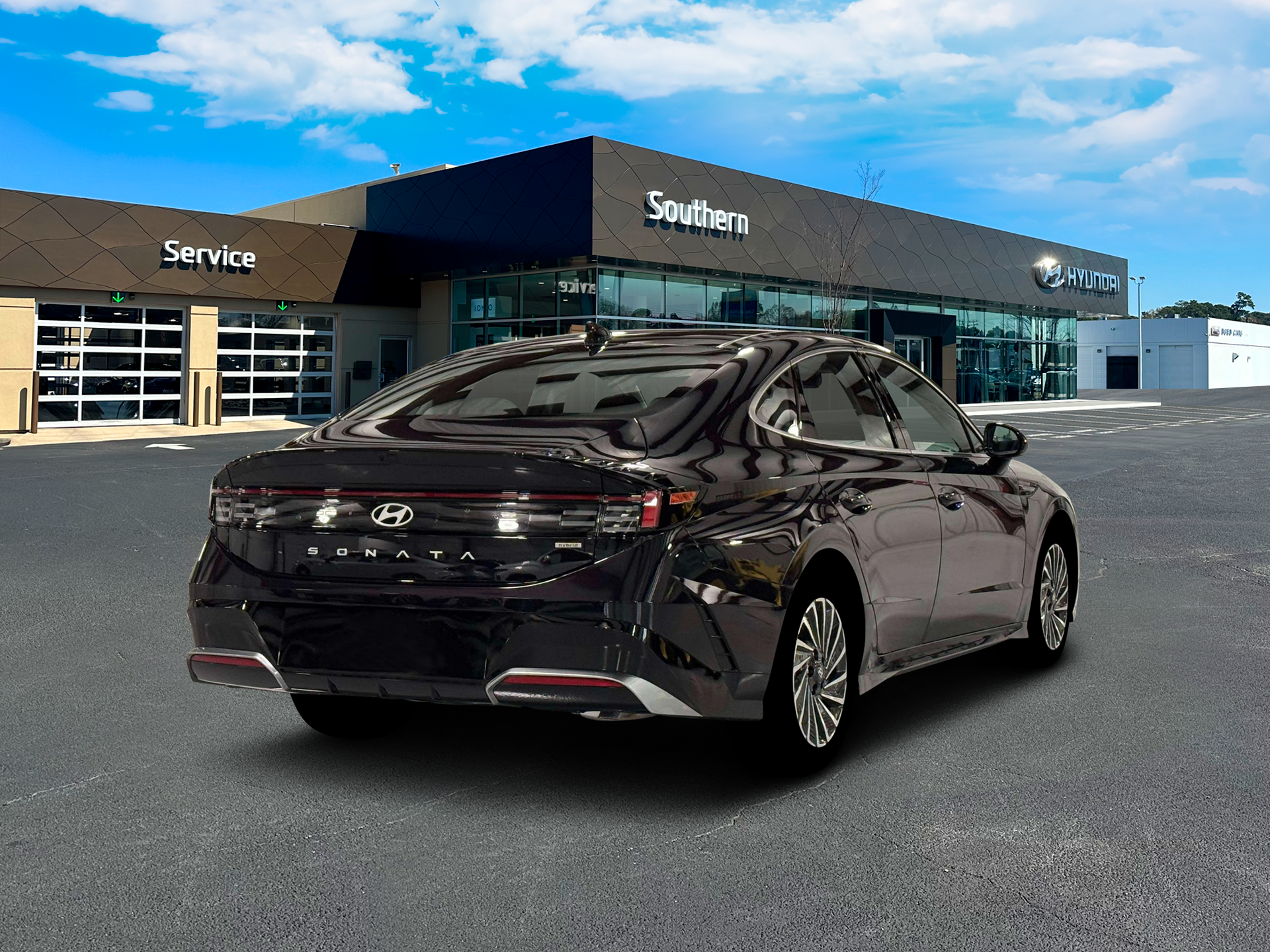 New 2026 Blue Hyundai SEL image 7