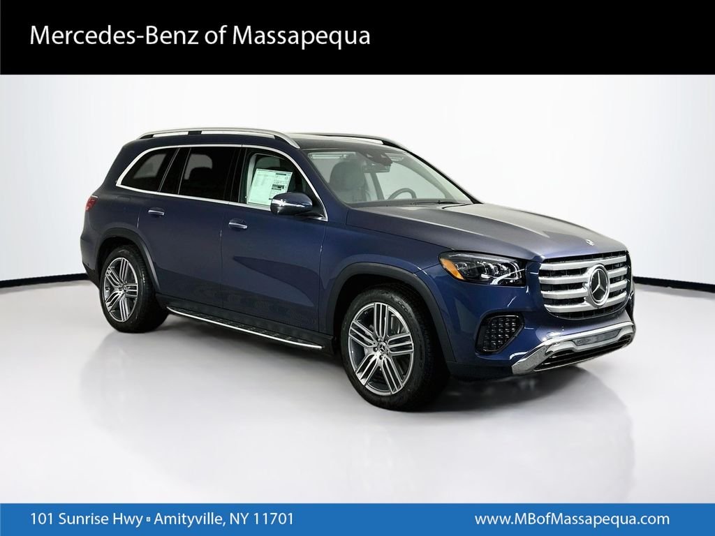 New 2026 Twilight Blue Metallic Mercedes-Benz GLS 450 image 1