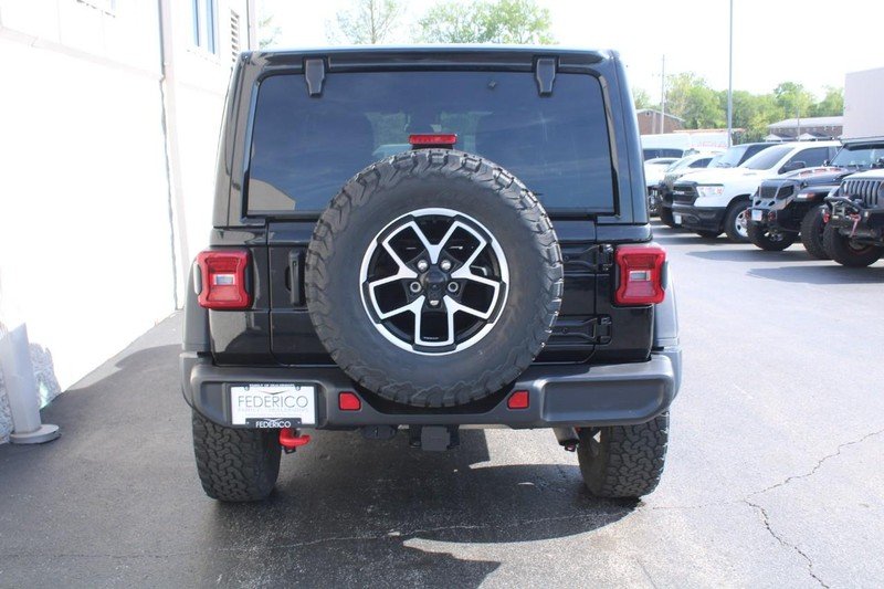 Used 2024 Black Clearcoat Jeep Rubicon 4 Door 4x4 image 4