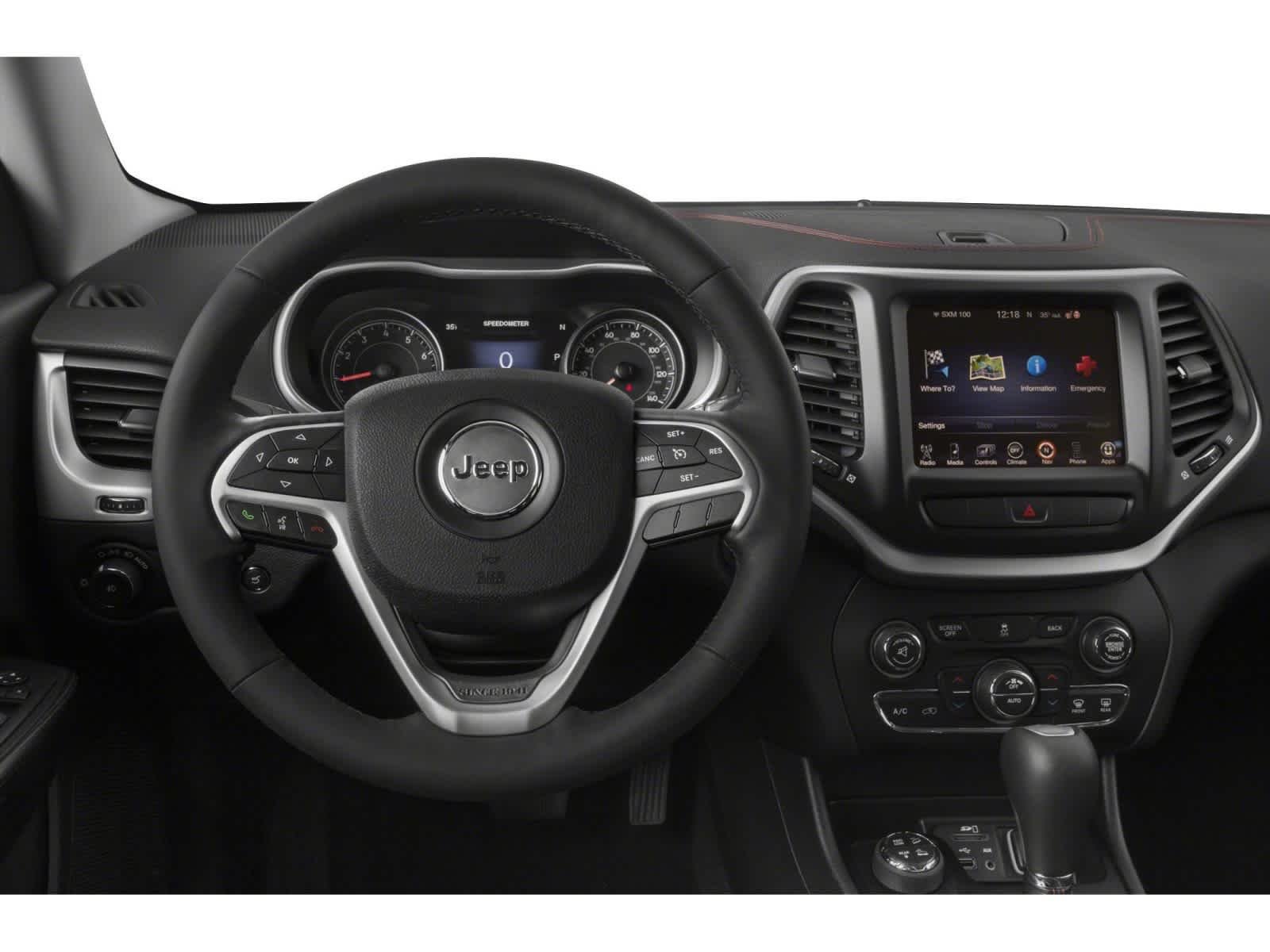 Used 2015 Granite Crystal Metallic Clearcoat Jeep Trailhawk image 4