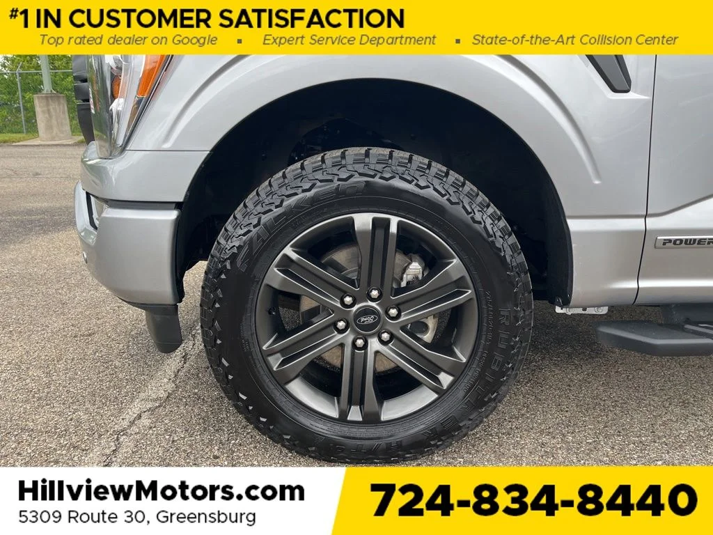 Used 2022 Silver Metallic Ford XLT image 10