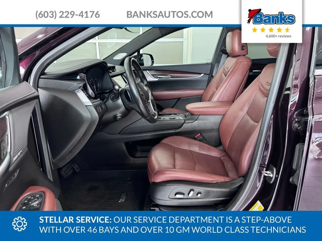 Certified Used 2020 GARNET METALLIC Cadillac Premium Luxury AWD image 9