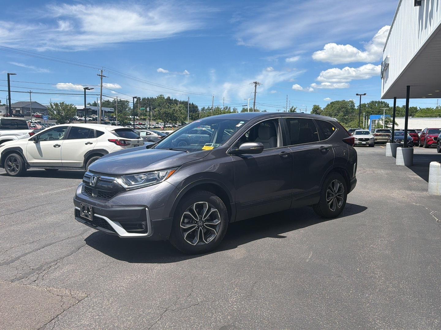 Used 2022 Modern Steel Metallic Honda EX image 3