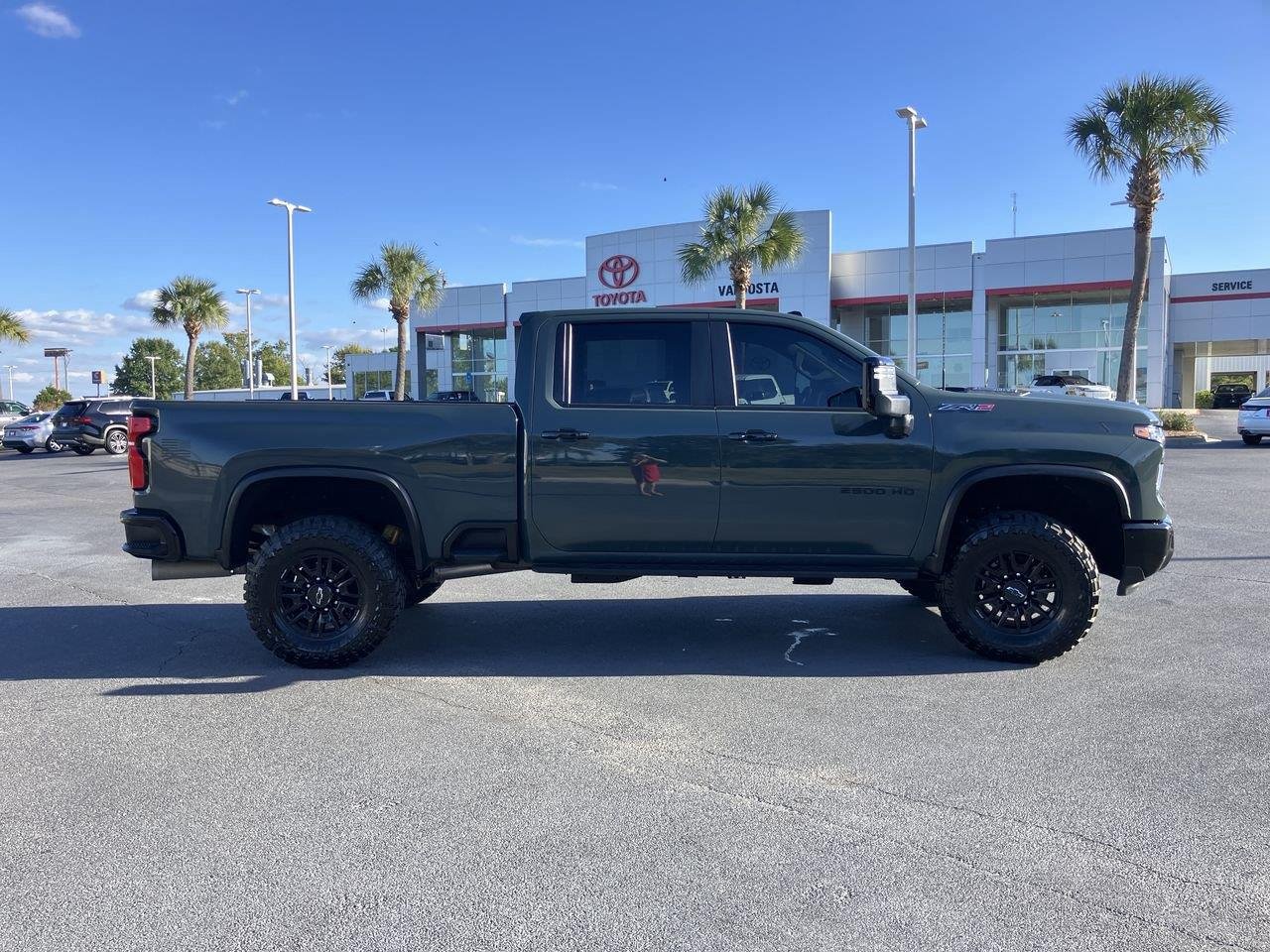 Used 2026 Green (Cyprees Gray) Chevrolet ZR2 Crew Cab 4WD image 6