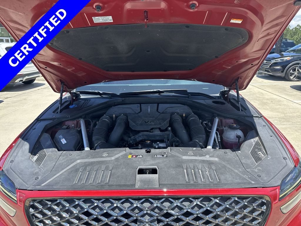 Certified Used 2022 Red Genesis 3.5T Sport Advanced image 18