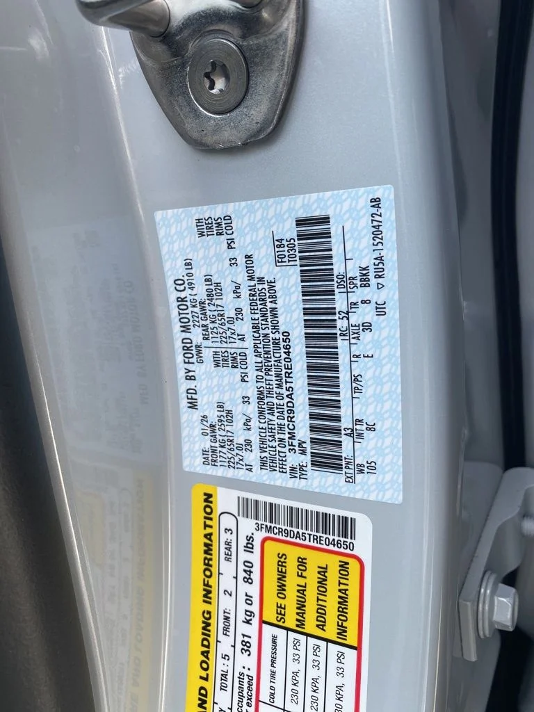 New 2026 Space White Metallic Ford Badlands® image 38