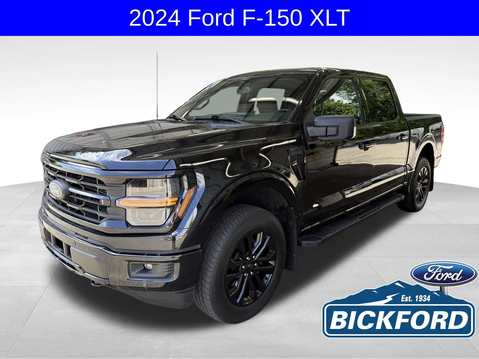 Used 2024 Black Ford XLT image 1