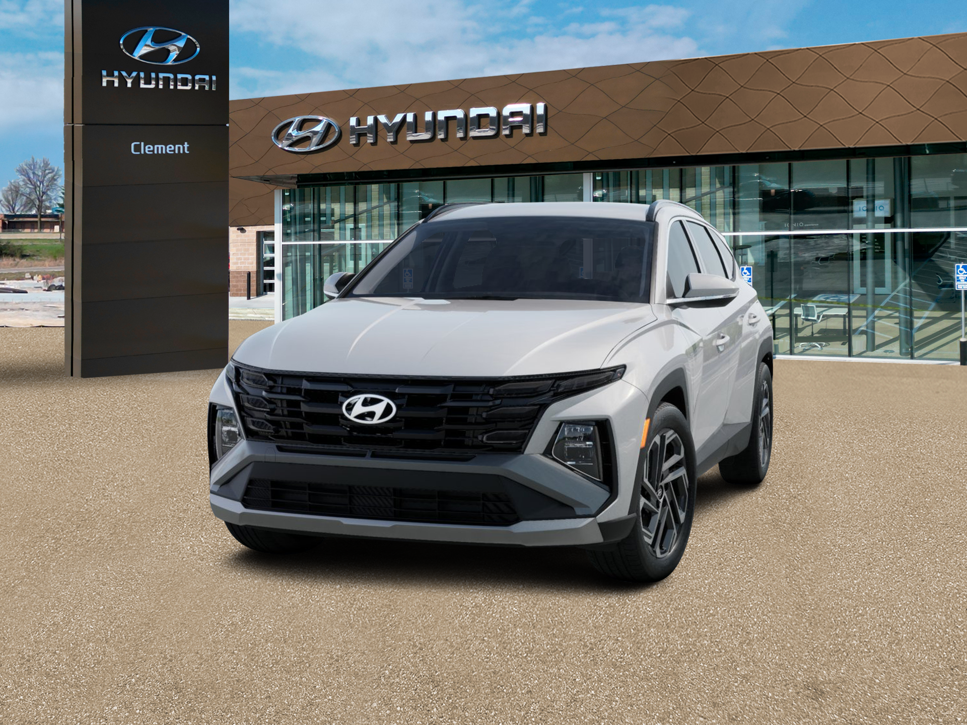 New 2026 White Hyundai SEL Plus AWD image 1