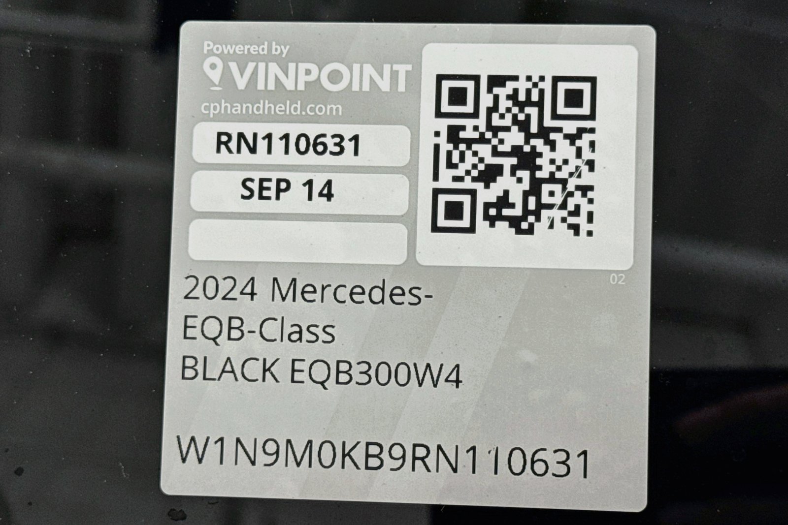 Certified Used 2024 Night Black Mercedes-Benz EQB 300 image 30